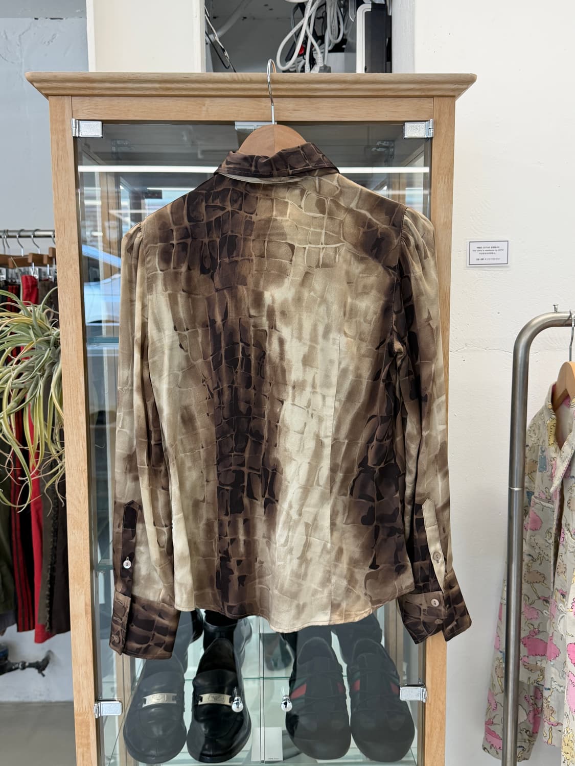 silk tie blouse  상품이미지6