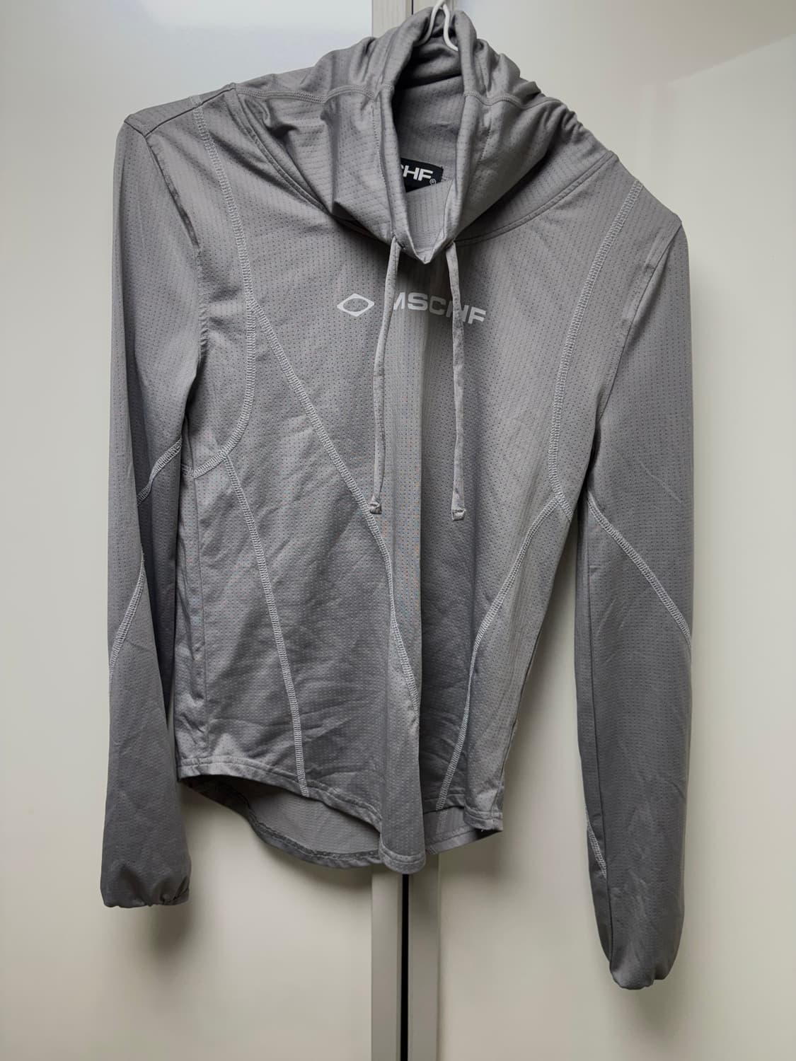 미스치프 드레이프드 터틀넥 탑 상품이미지2