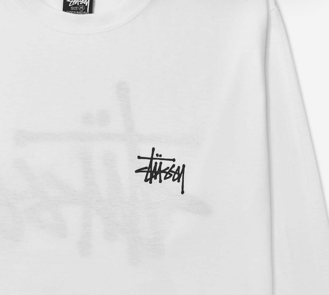 스투시 베이직 스투시 롱슬리브 티셔츠 M 상품이미지4