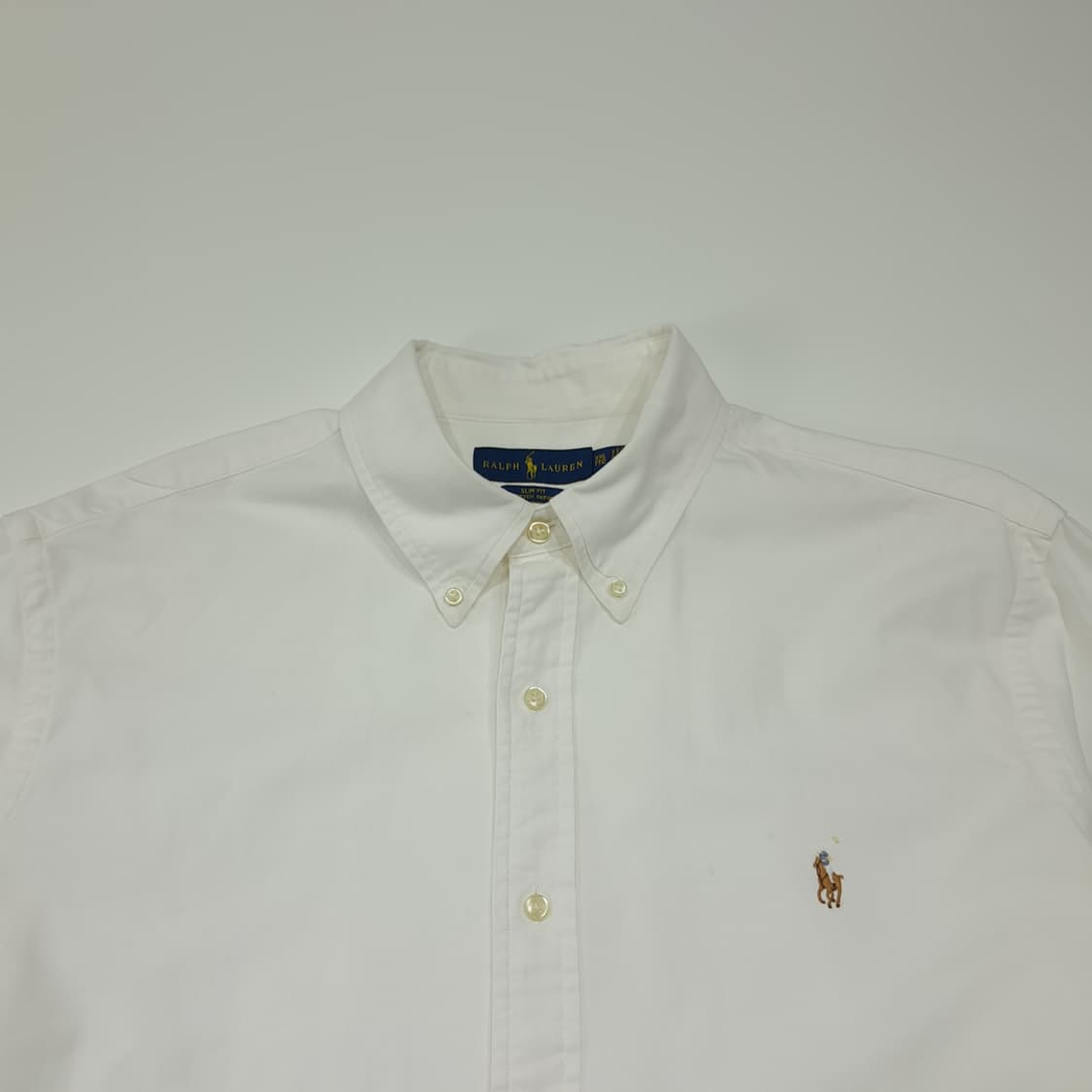 CL464 2XL 폴로 스트레치옥스포드 멀티포니 화이트 셔츠 남방 상품이미지2