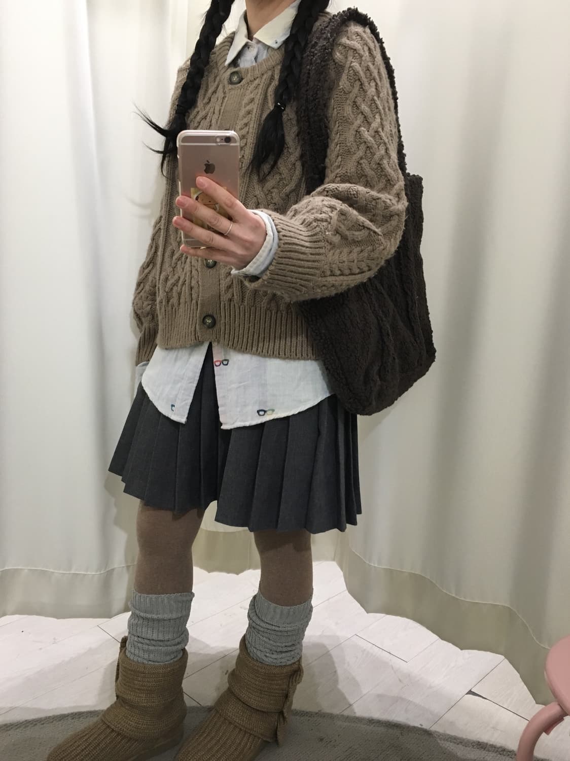 glass check shirt 상품이미지6