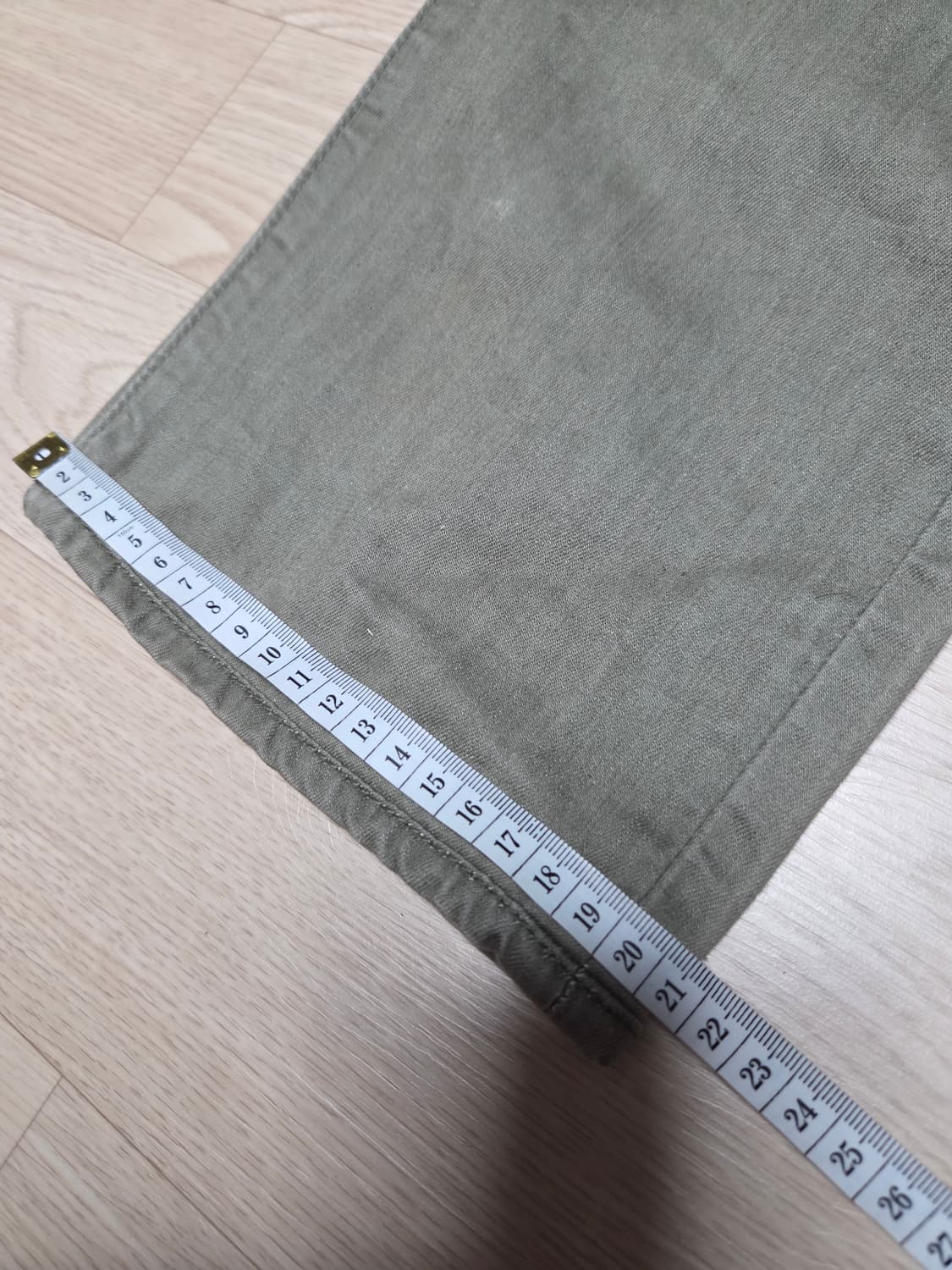 (2~3번 착)LEVIS 501 연카키 올리브 데님 청바지 진 리바이스  상품이미지9