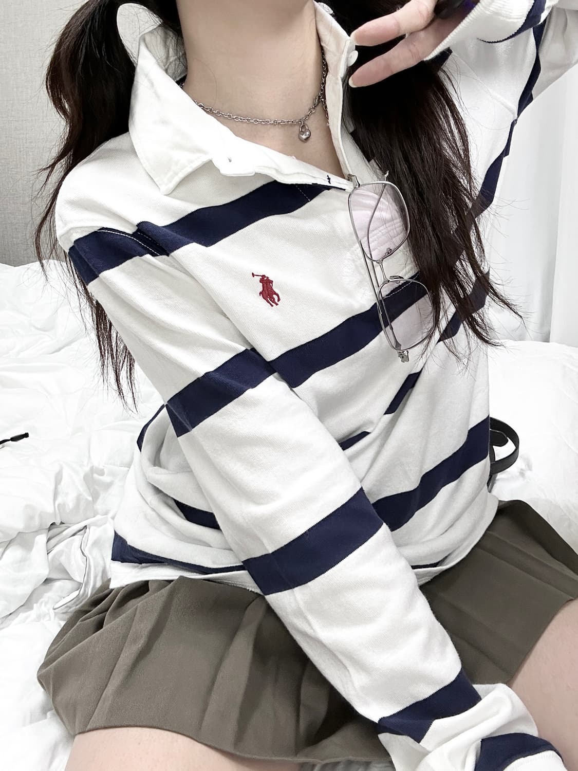 폴로 레드포니 단가라 럭비티 상품이미지1