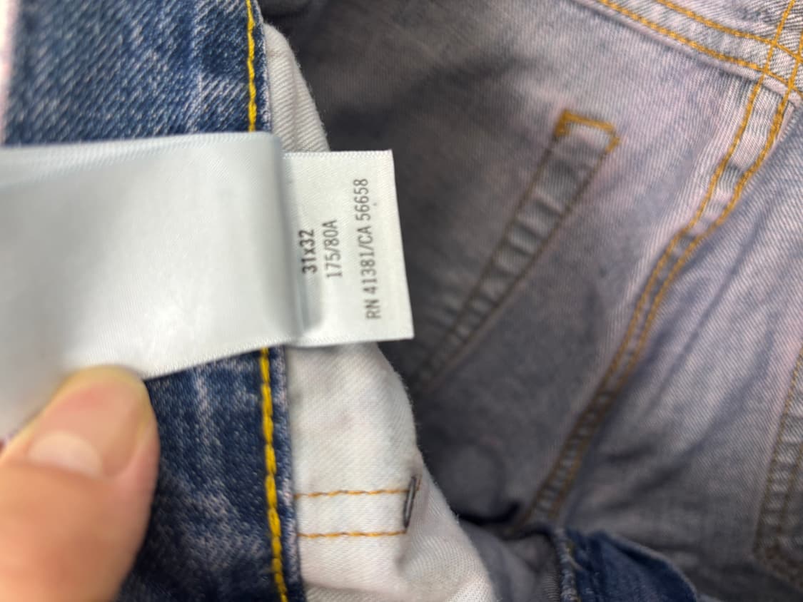 폴로 랄프 로렌 디스트레스드 데님 팬츠 상품이미지4