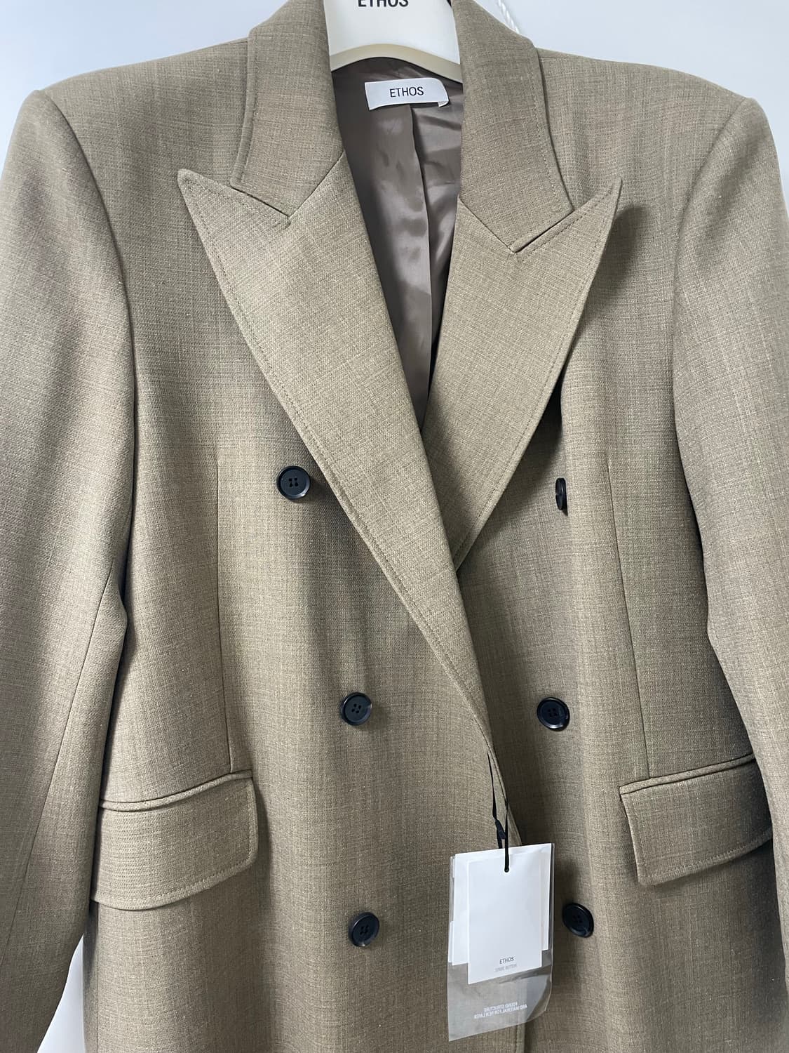 [택달린 새제품] 에토스 MAXI BUTTON LONG COAT 1사이즈 상품이미지4