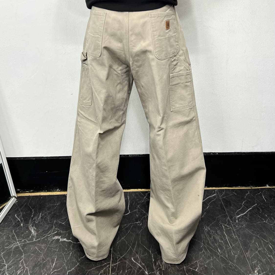 칼하트 오리지널 B11-DES 싱글니 카펜터 워크 팬츠 상품이미지3