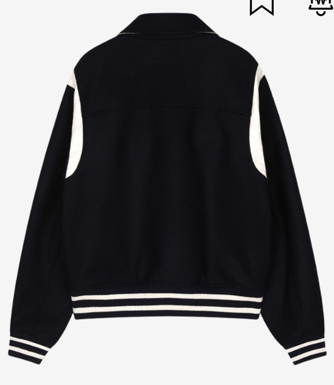 마리떼 프랑소와 저버 바시티 자켓 네이비 L사이즈 상품이미지6