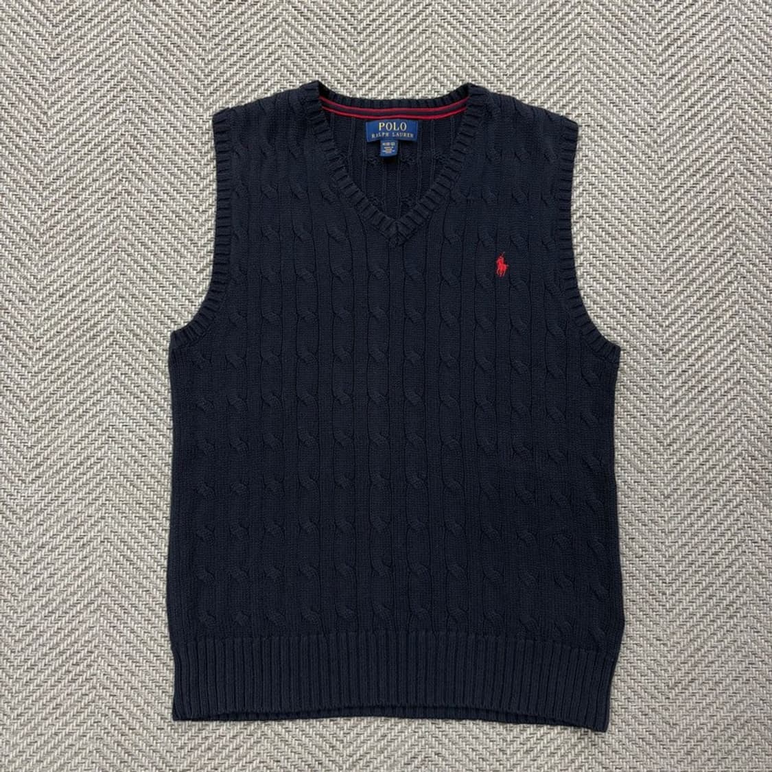 폴로 랄프로렌 케이블 니트 베스트 v2355 상품이미지1