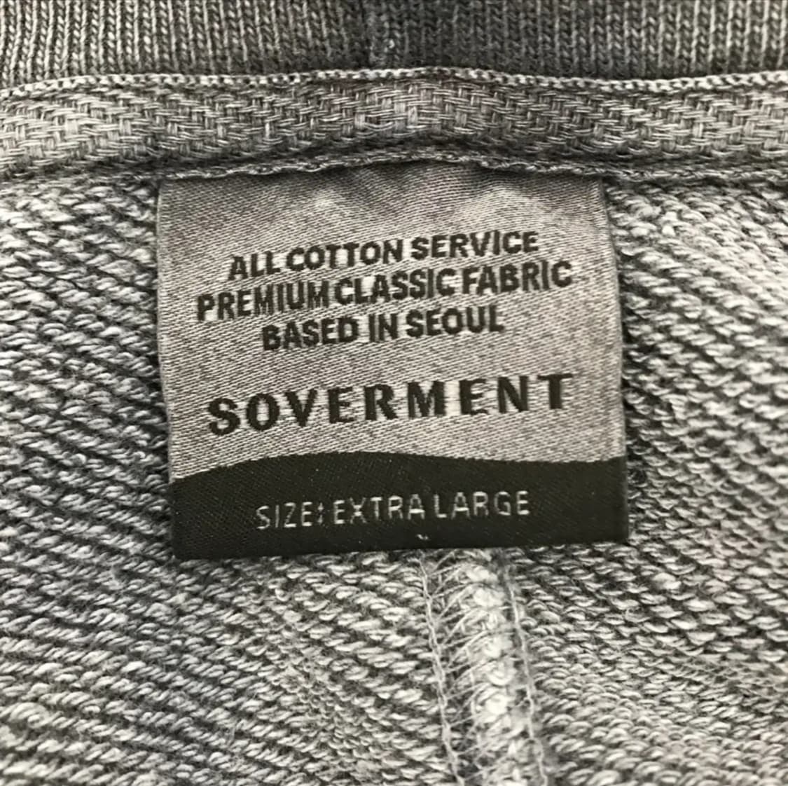 소버먼트 피그먼트 후드 집업 상품이미지3