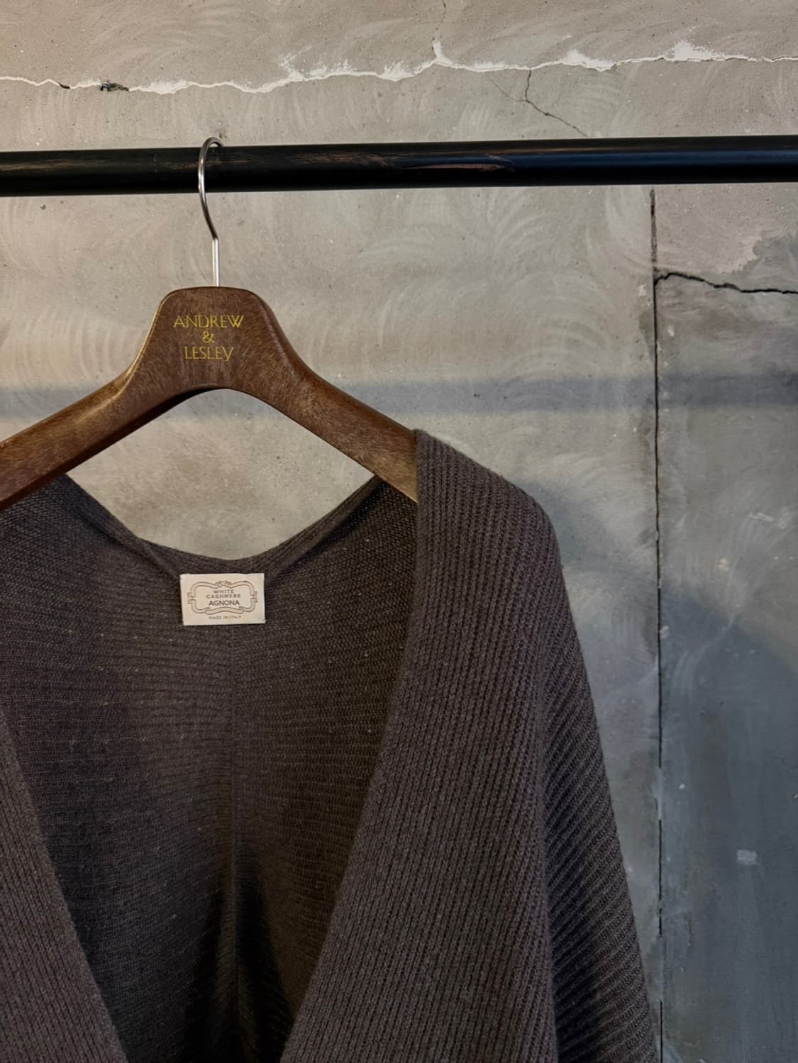 아뇨나 화이트 캐시밍니 롱가디건 66~77 상품이미지4