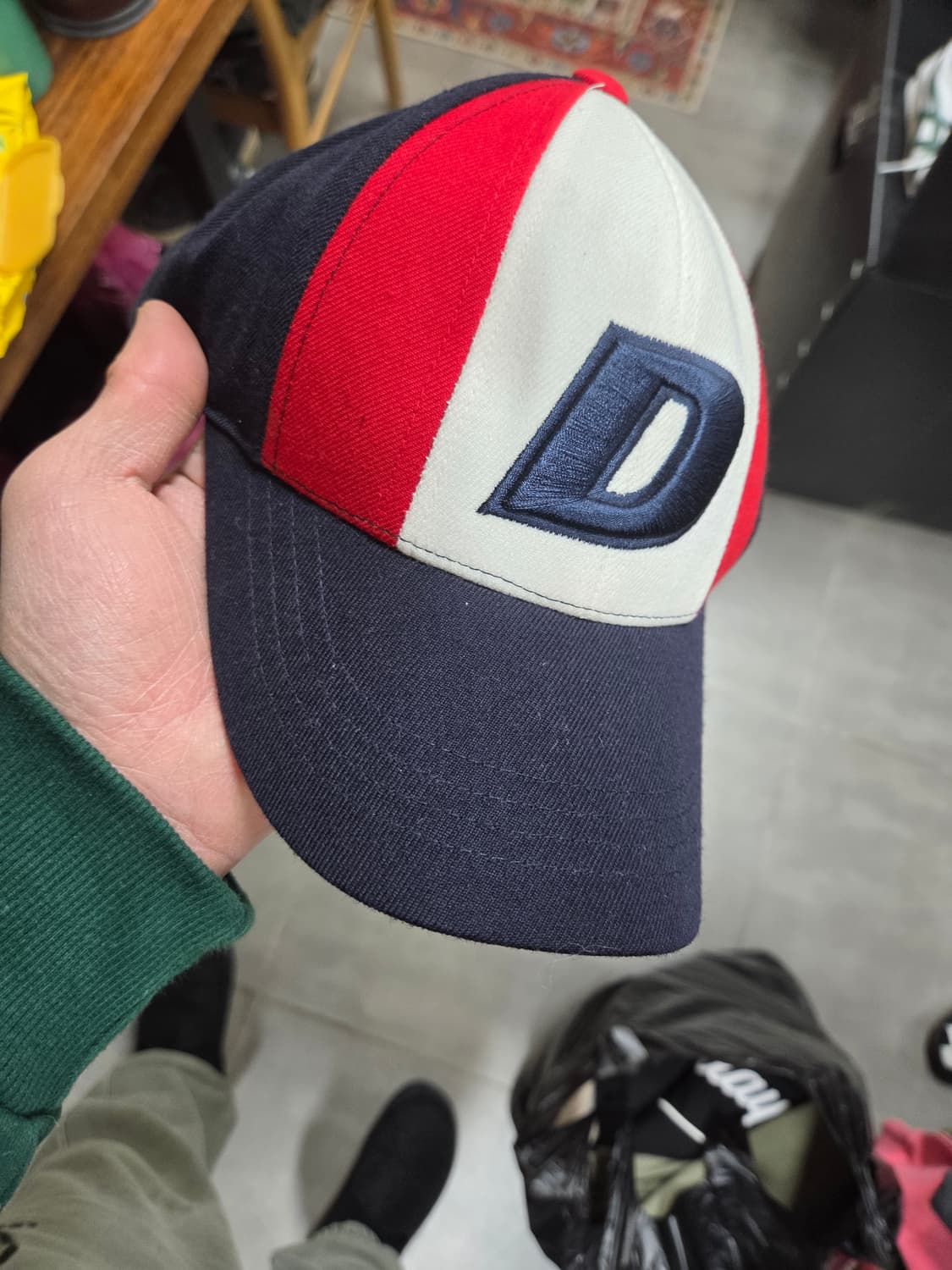 두산 올드 배색 모자 xs 54 상품이미지6