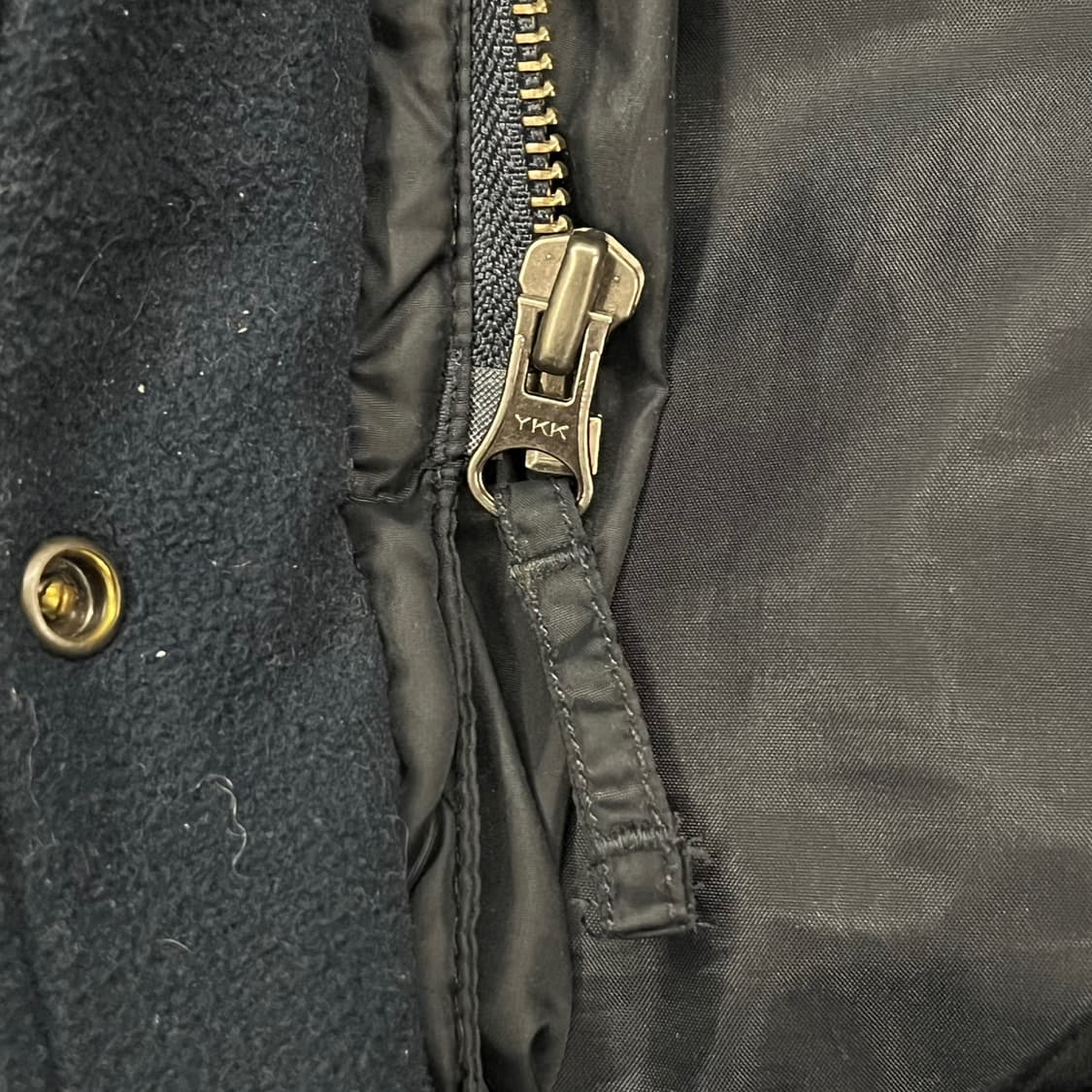 [정품/S] 폴로 진스 블랙 퍼 후드 롱패딩 점퍼 b18 상품이미지7