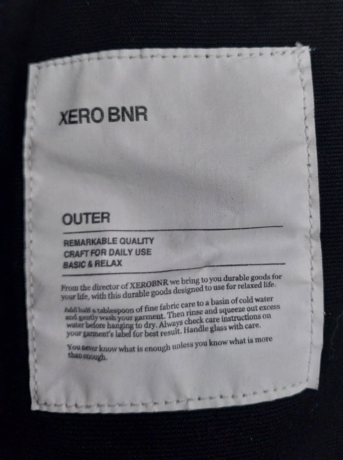 XEROBNR  N-1덱 자켓 M 상품이미지5