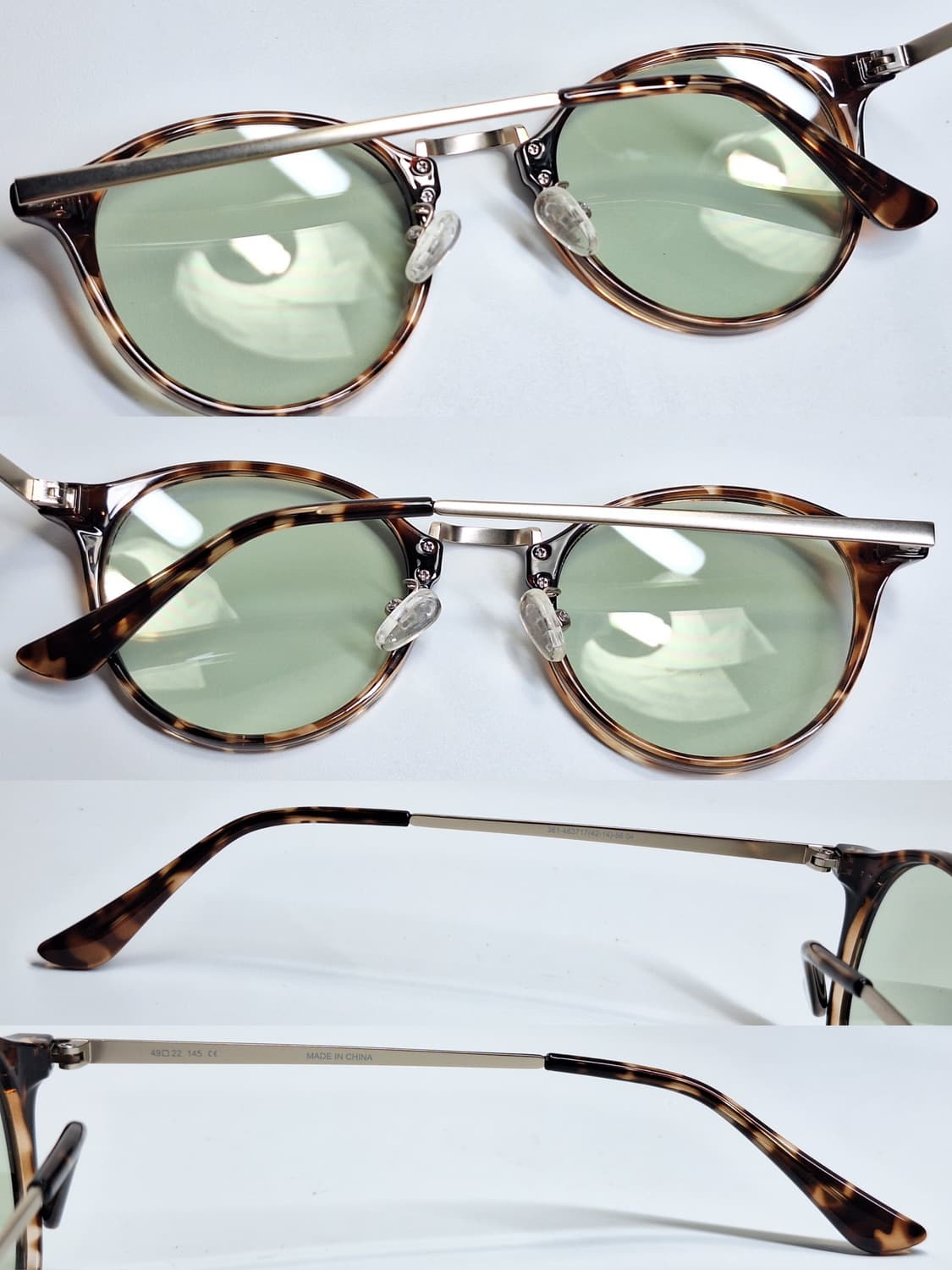 유니클로 보스턴 콤비네이션 선글라스 겸 안경테 일본 수입 y2k 아이웨어 상품이미지5