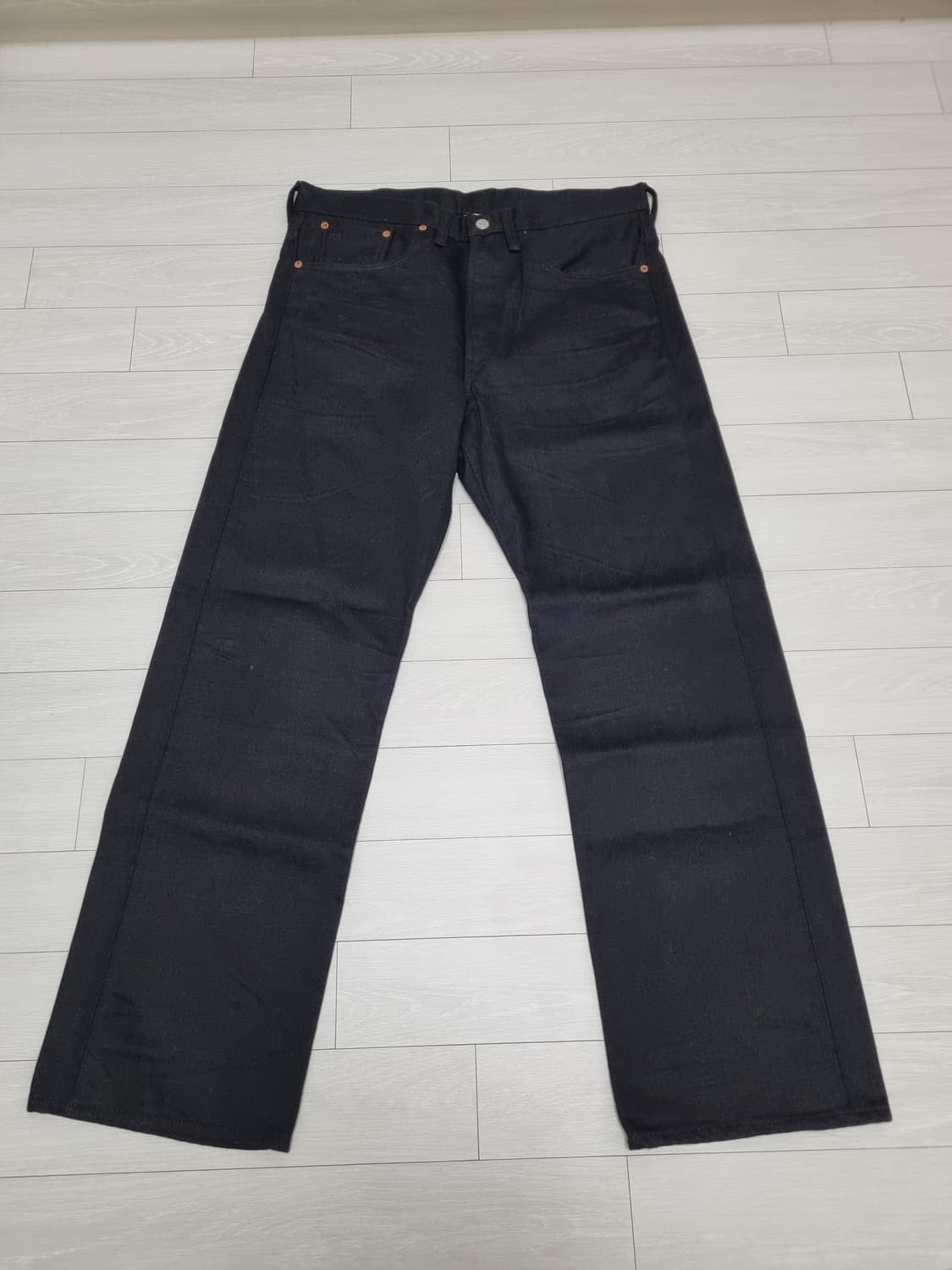 34/32 RRL 빈티지 파이브포켓  블랙온블랙 블온블 상품이미지1