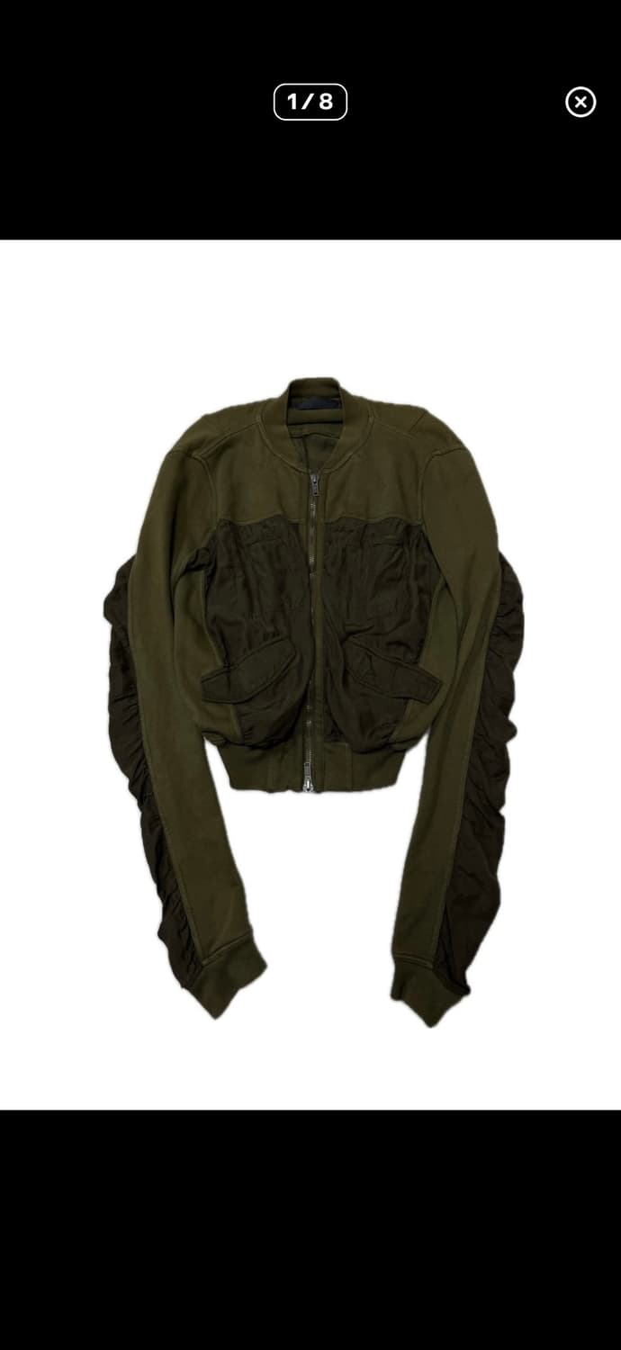 2010s Haider Ackermann cropped bomber 상품이미지1