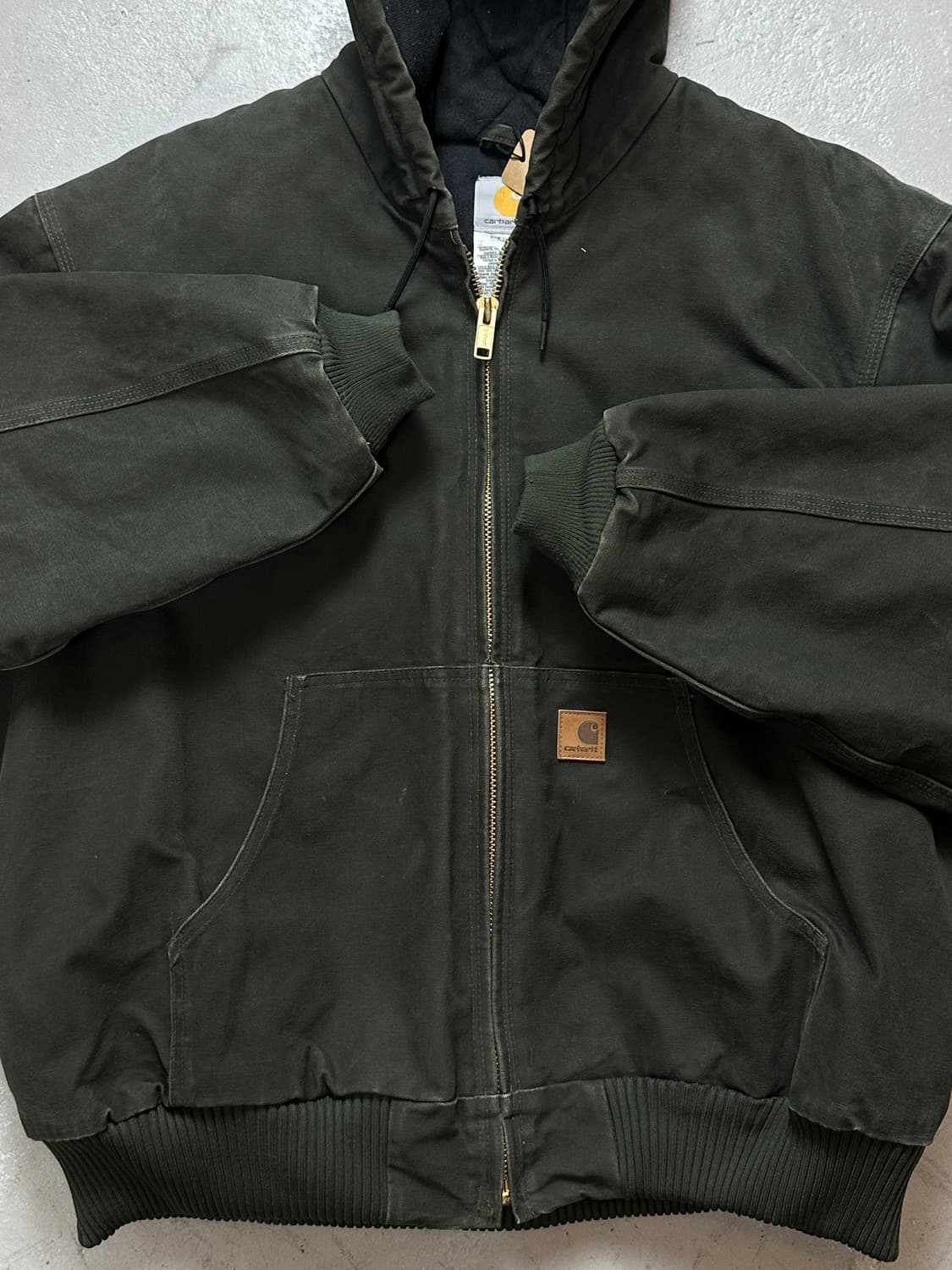 OG 칼하트 J130 액티브 자켓 칼하트 MOS 모스그린 상품이미지8