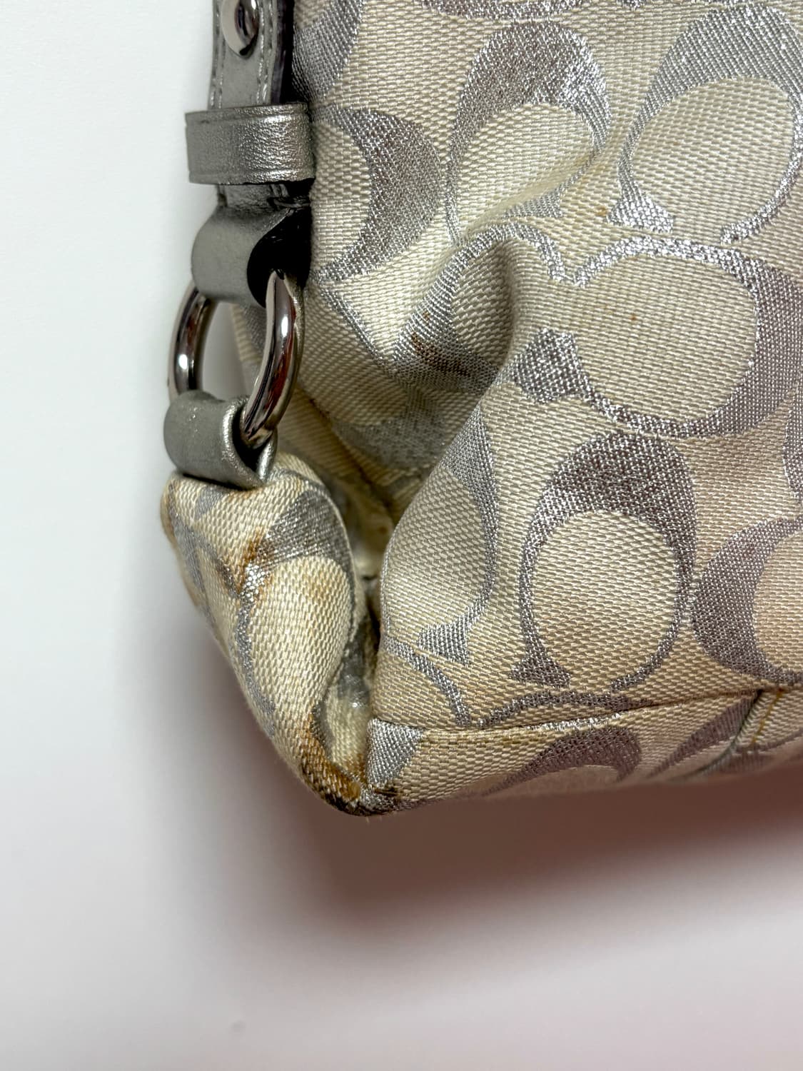 [Coach] 코치 Signature Metallic Tote Bag 상품이미지5