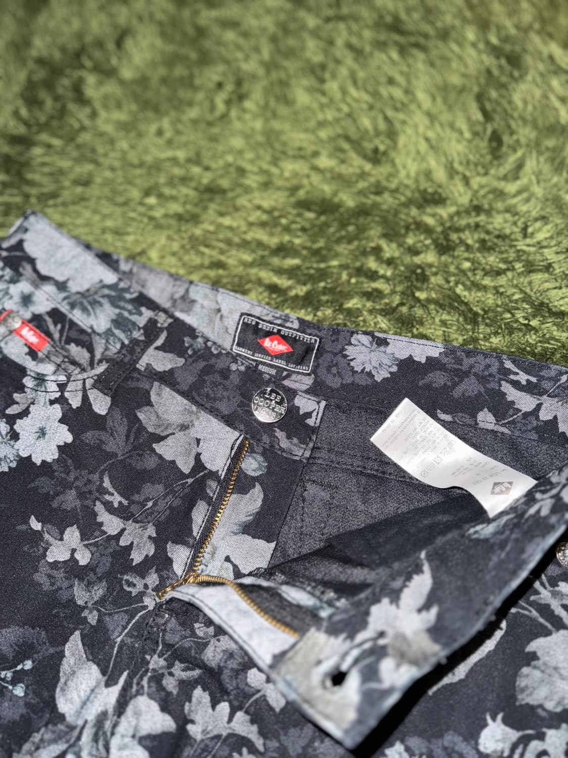 [M] LEE COOPER UK 리 쿠퍼 플로랄 프린트 코튼 팬츠 상품이미지3