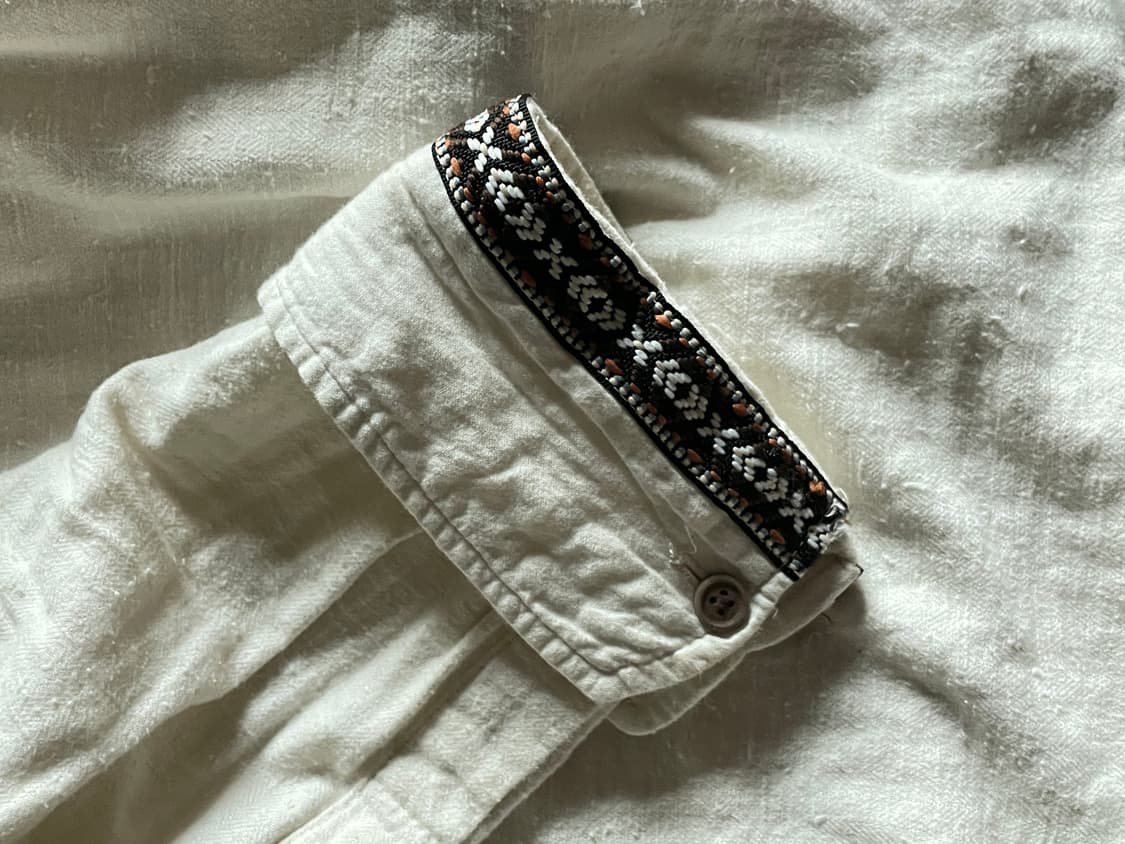 보헤미안 부클린넨 셔츠 상품이미지4