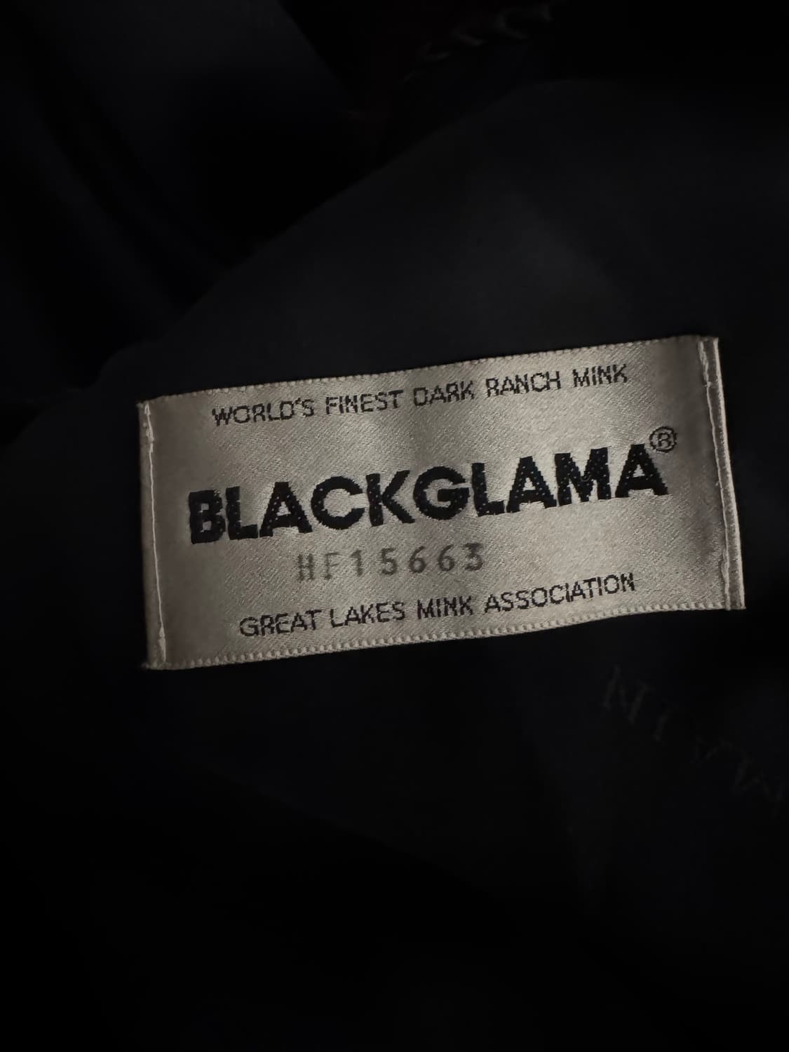 피에르발망 블랙그라마 풀스킨 롱 밍크 코트 상품이미지5