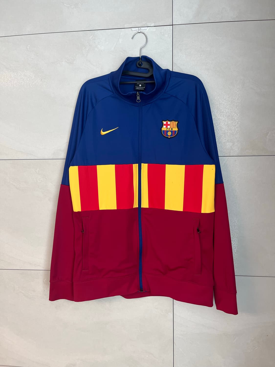 나이키 바르셀로나 20-21 앤섬 자켓 져지 (L/105)  상품이미지3