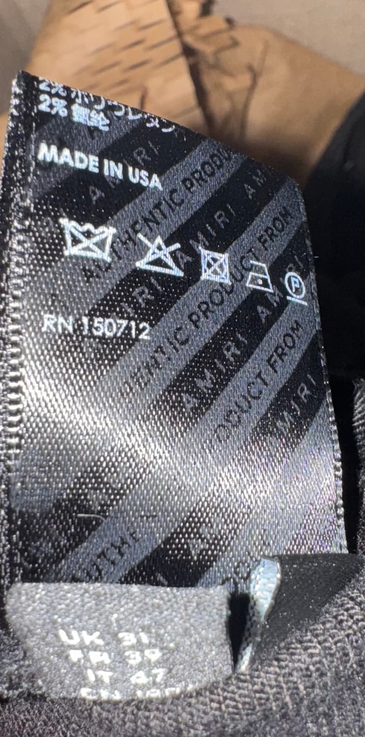 새상품 아미리 Amiri 바지 사이즈 31 올택 상품이미지4