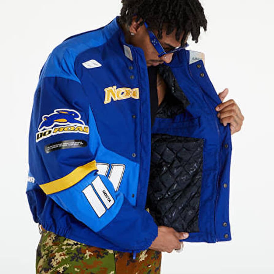 [XL]나이키 x 녹타 레이싱 자켓 블루 상품이미지8