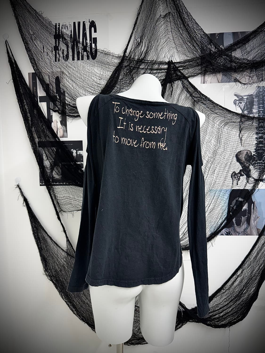 00s punk shoulder detail longsleeve 상품이미지2