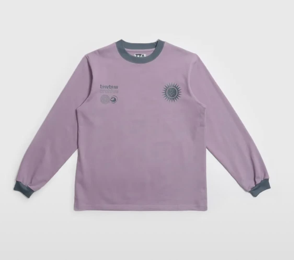 토우토우아카이브 인피니트썬 롱슬리브 티셔츠 페이디드 퍼플 상품이미지1