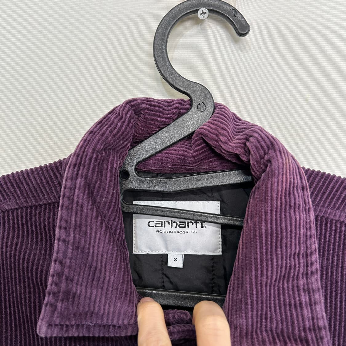 칼하트 WIP 코듀로이 누빔 자켓 S 국내 95정도 상품이미지2