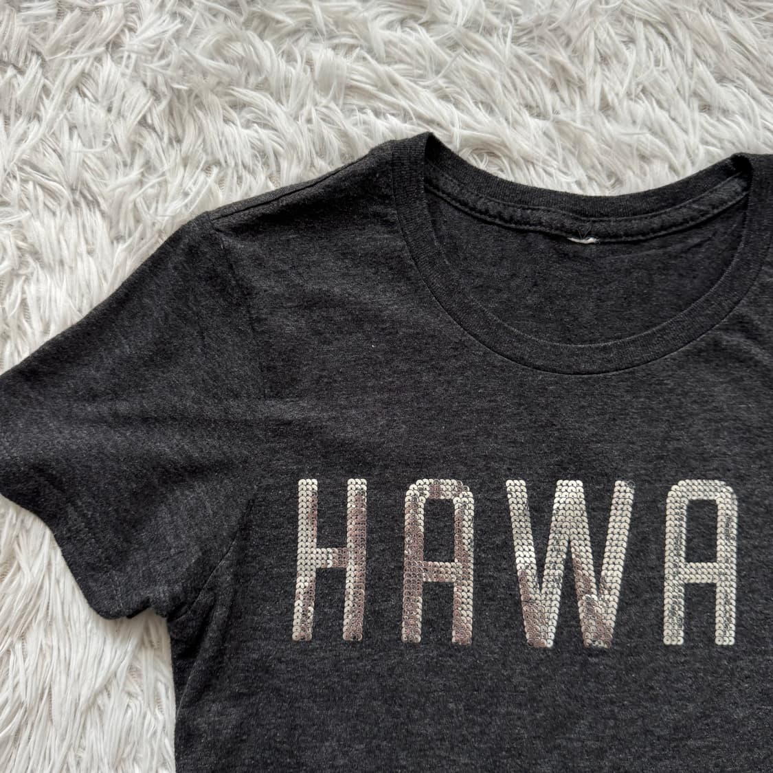 HAWAII 일본빈티지 크롭티 반팔 빈티지크롭티 하와이 반팔 하와이크롭티 상품이미지1