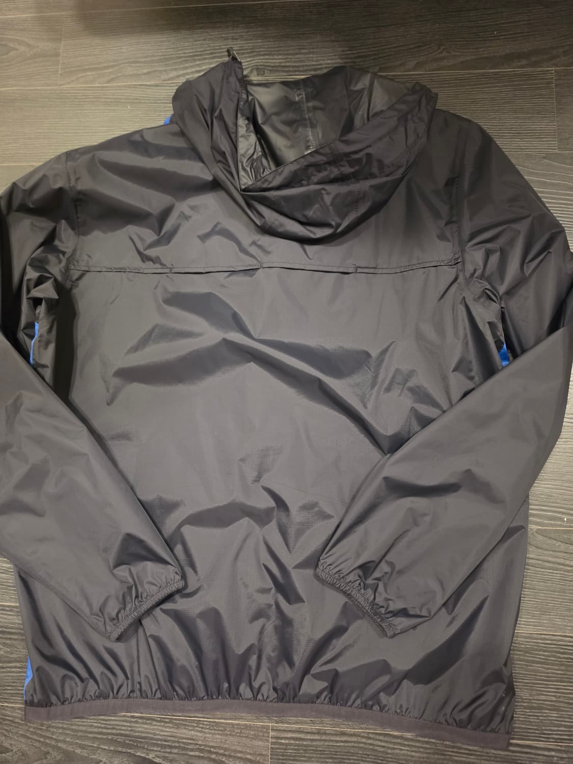 플레이 꼼데가르송 x 까웨 풀 집 자켓 블루 블랙 상품이미지2