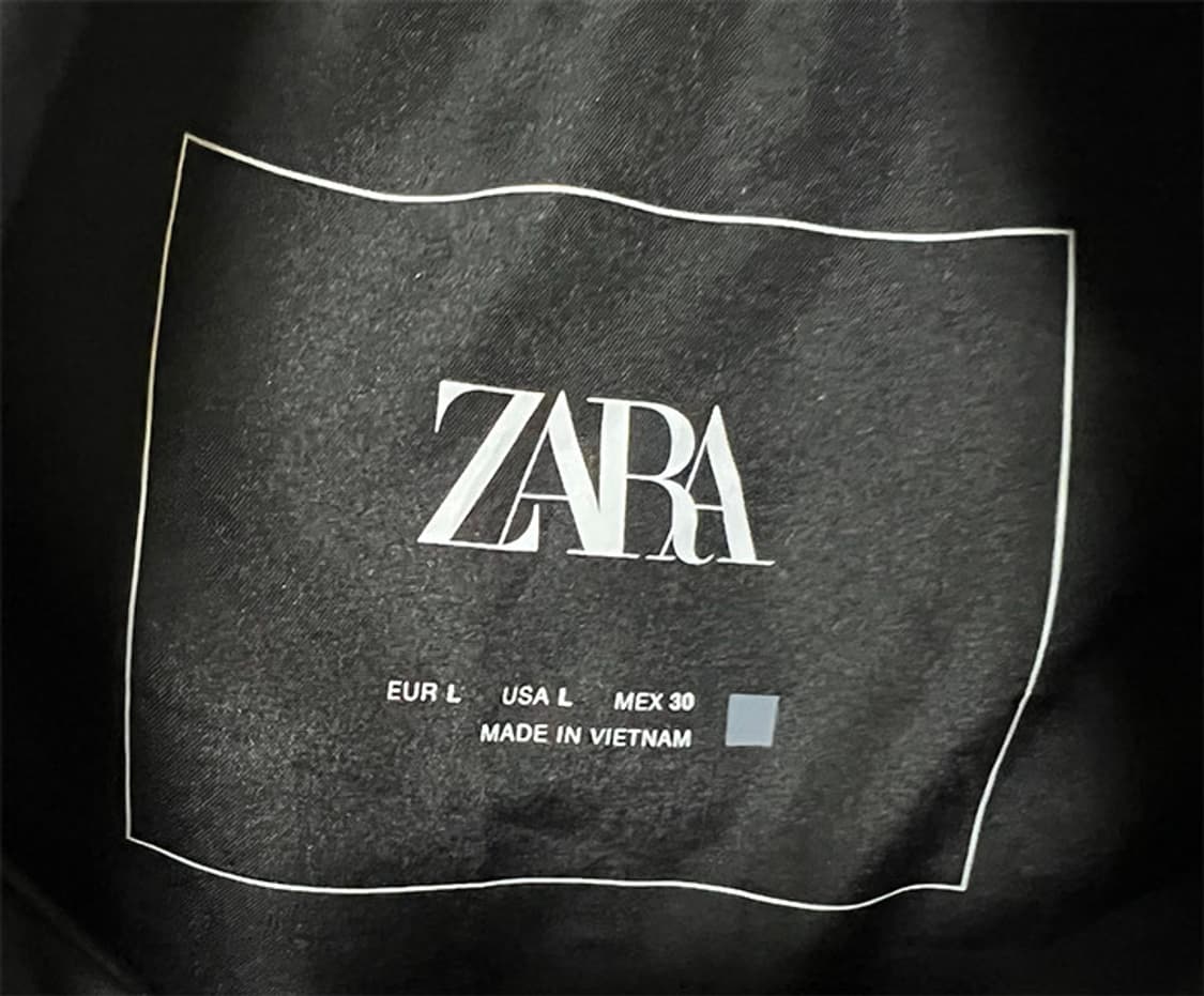 ZARA 자라 여자 패딩조끼 웰론 페이크레더 L 100 77 상품이미지3