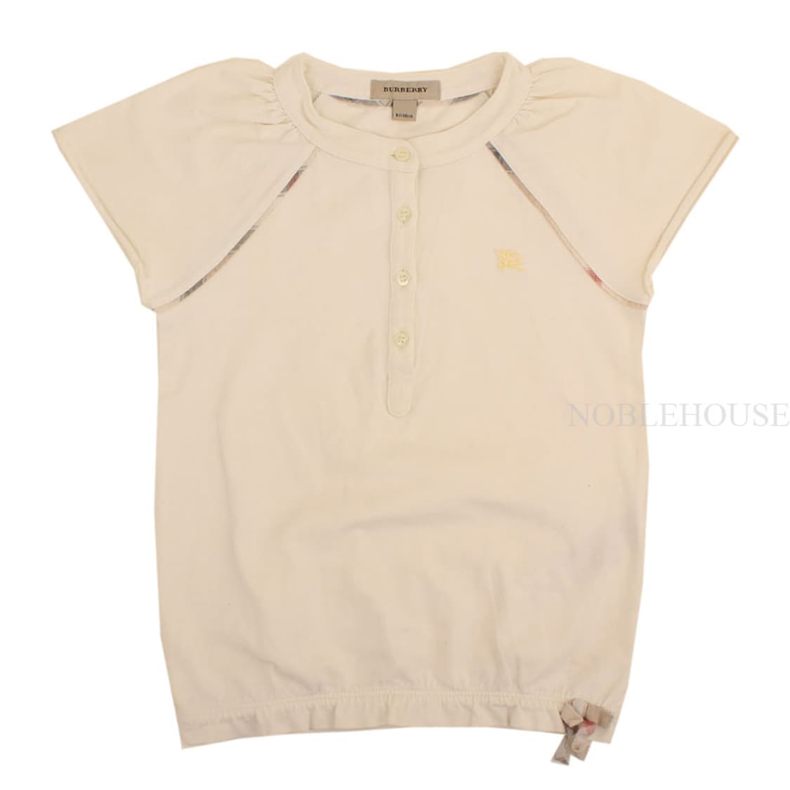 끌로에 데님반바지/버버리/마크 티셔츠 여아용 3종 세트 상품이미지4