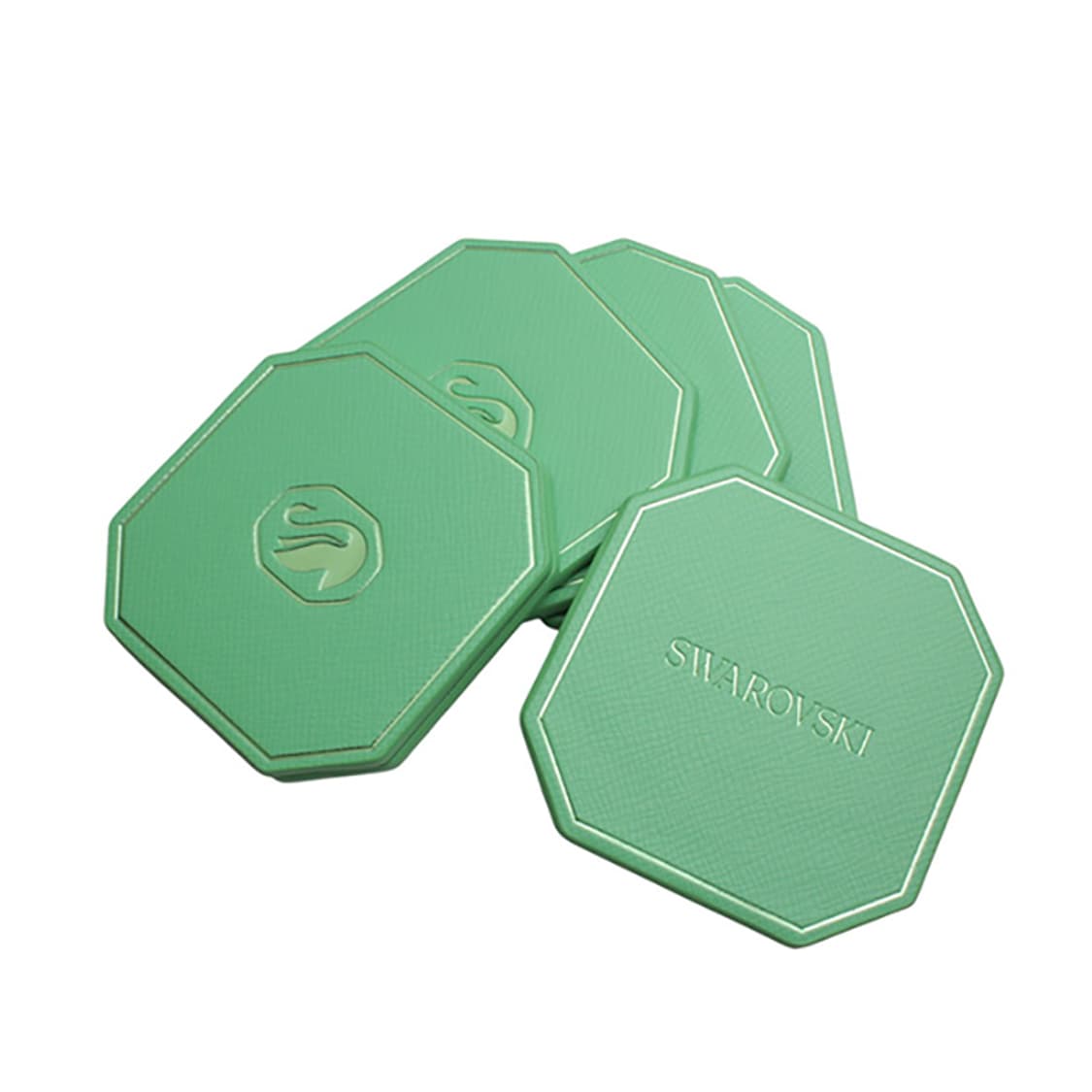 스와로브스키 라이트그린 컵받침 세트 상품이미지4
