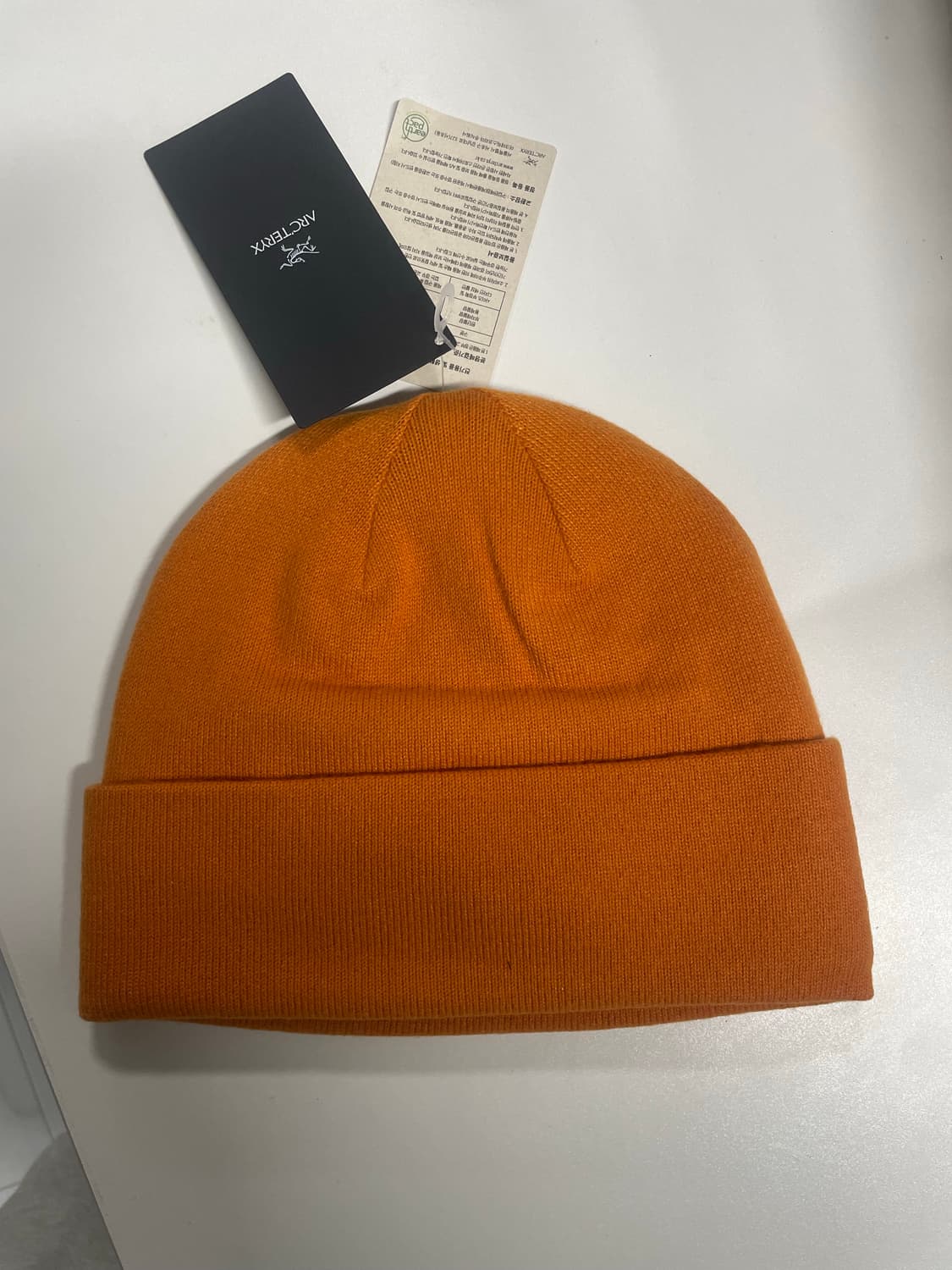 아크테릭스 / 엠브로이더드 버드 토크(비니) 오렌지 / F 상품이미지2