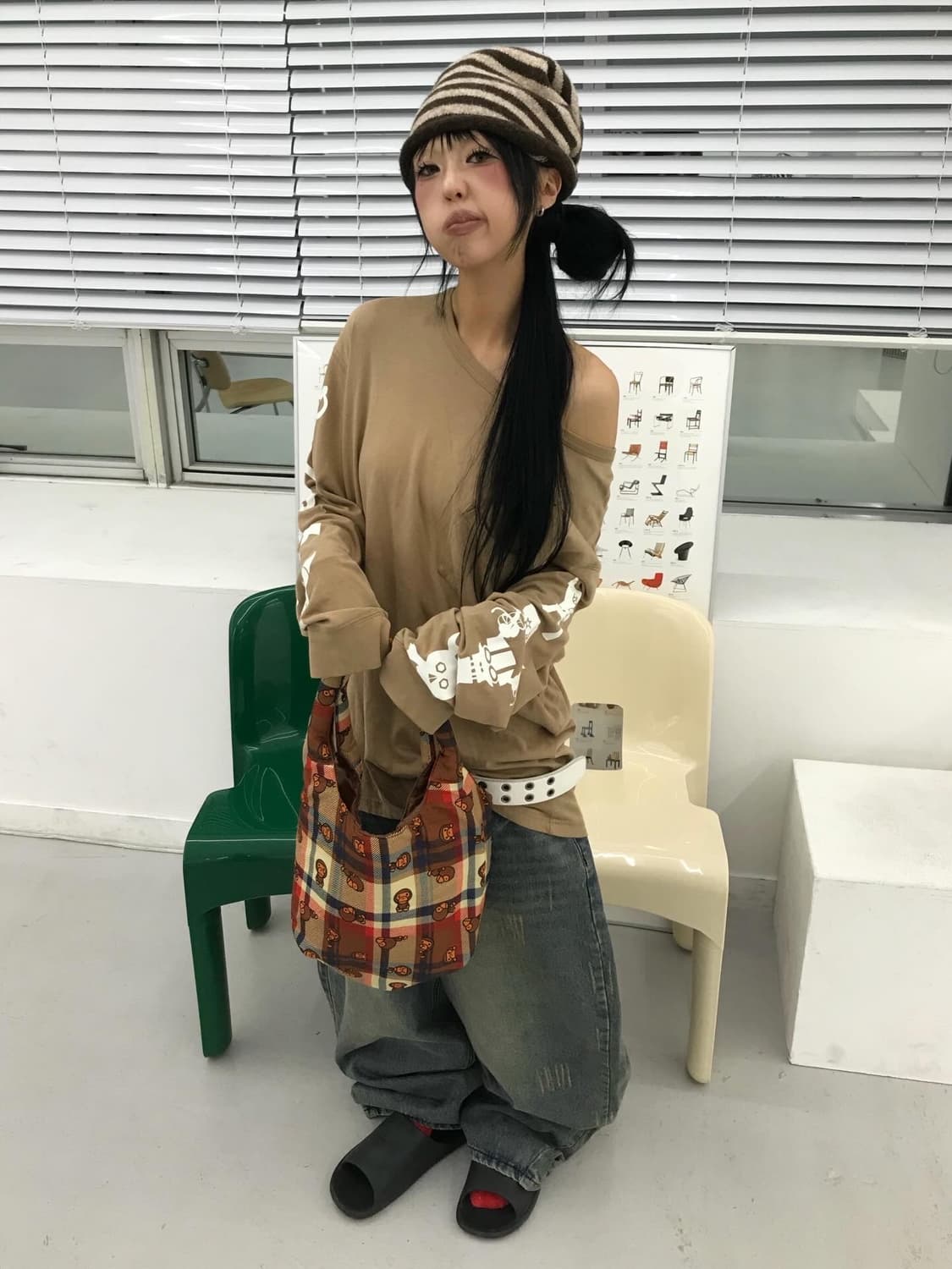 Stussy Side Skull Printing L/S 상품이미지6