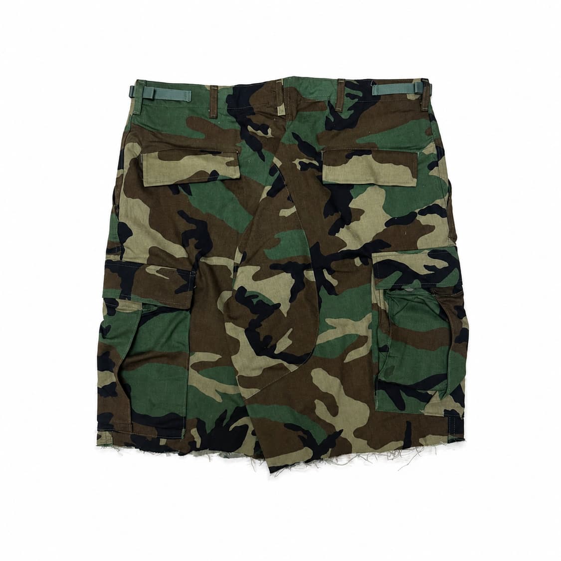 [L] Military 밀리터리 우드랜드 컷 오프 반바지 상품이미지2