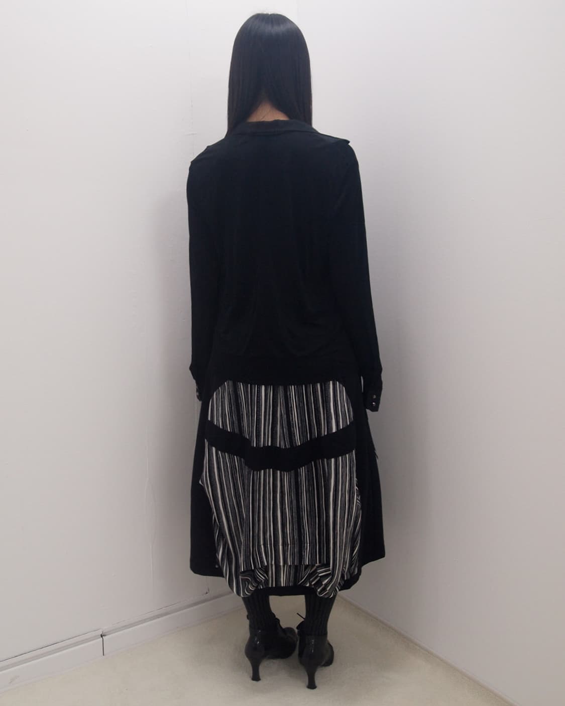 Thin layered jacket stud button blouse 상품이미지5