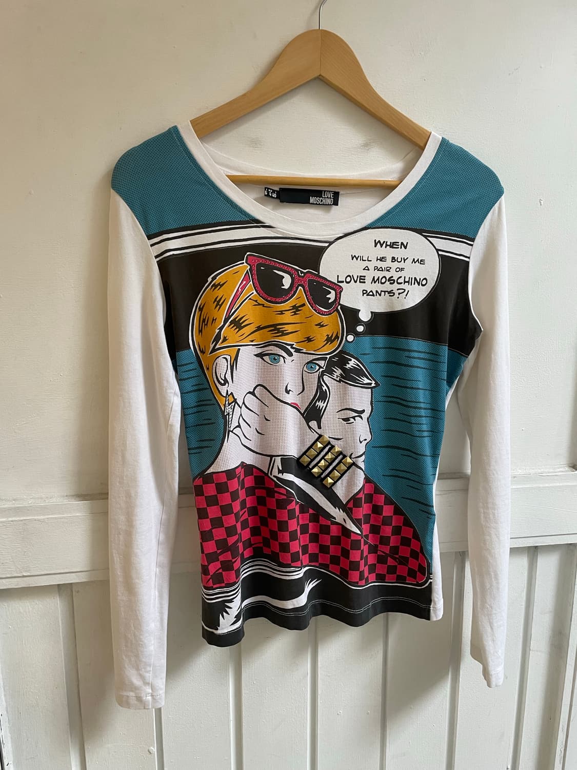 러브 모스키노 팝아트 키치 티셔츠 상품이미지2