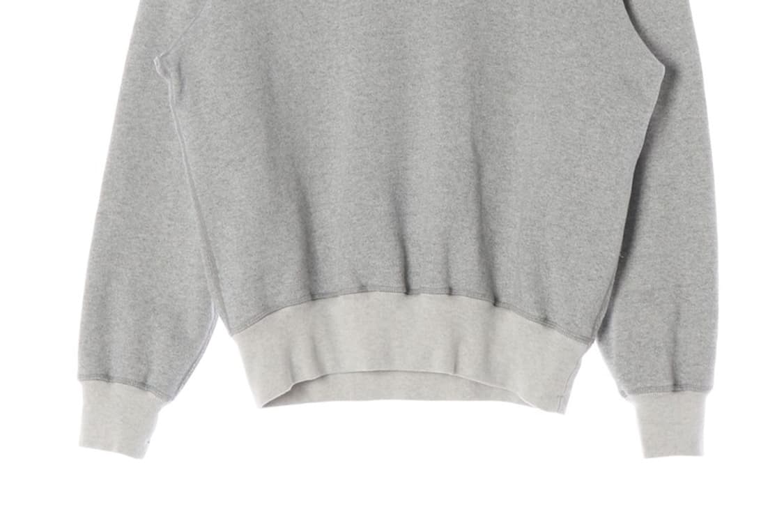 토마스모어 베이직 코튼 그레이 맨투맨 L 상품이미지4