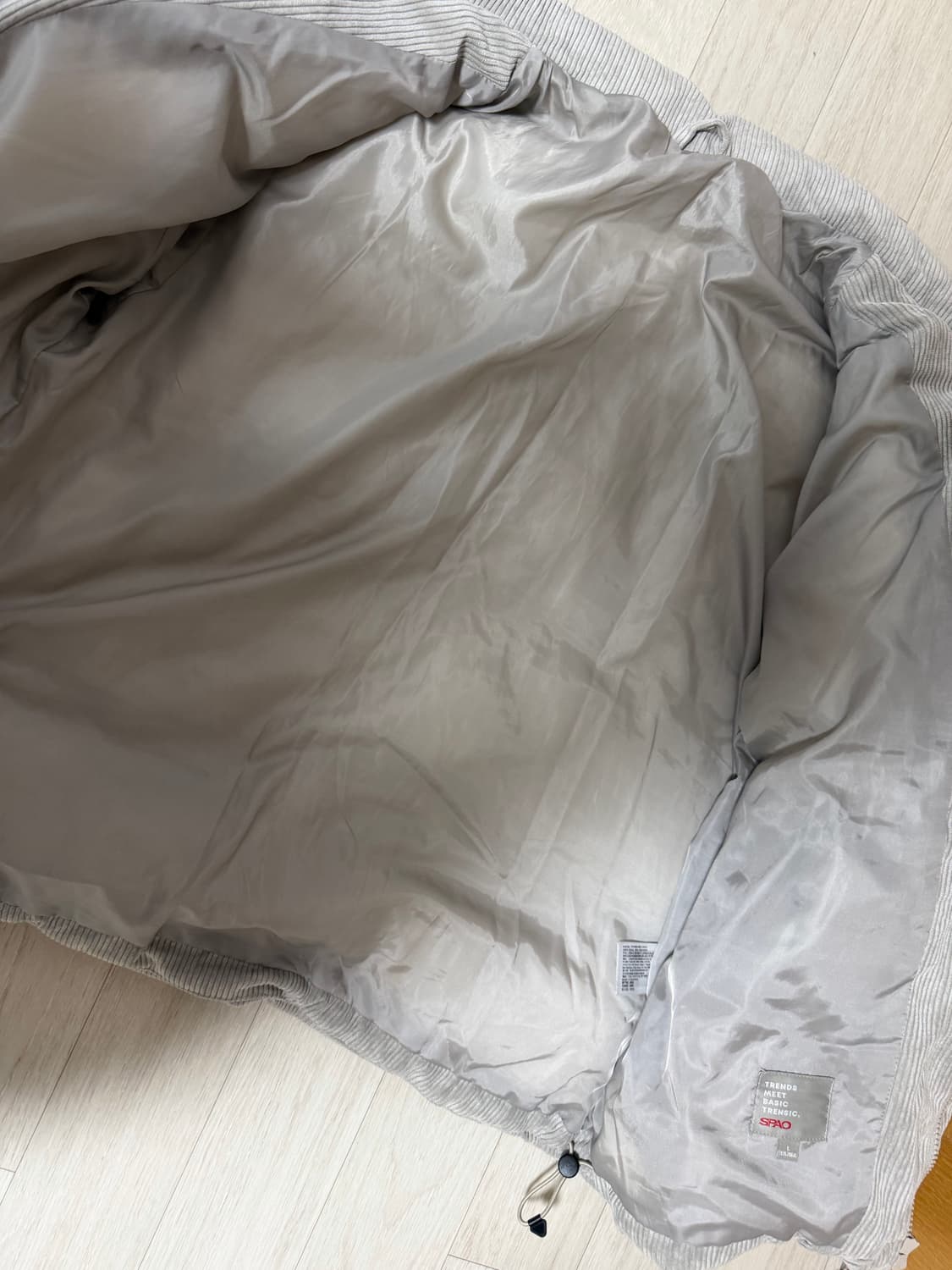 스파오 골지패딩 상품이미지3