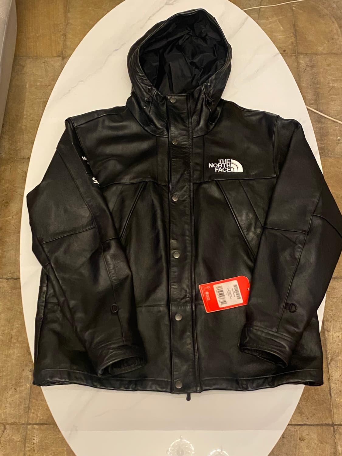 [정품] 슈프림X노스페이스 한정판 레더자켓 상품이미지1