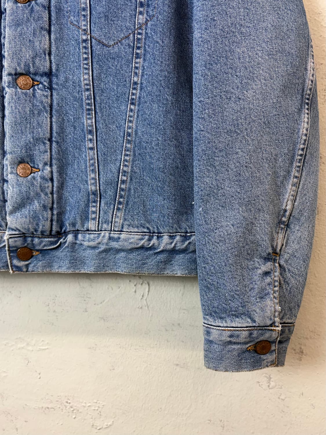 디젤 빈티지 데님 쉐르파 자켓 상품이미지3