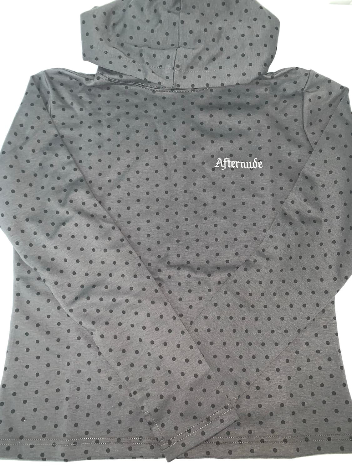 POLKA DOT HOODIE (CHARCOAL) 상품이미지4