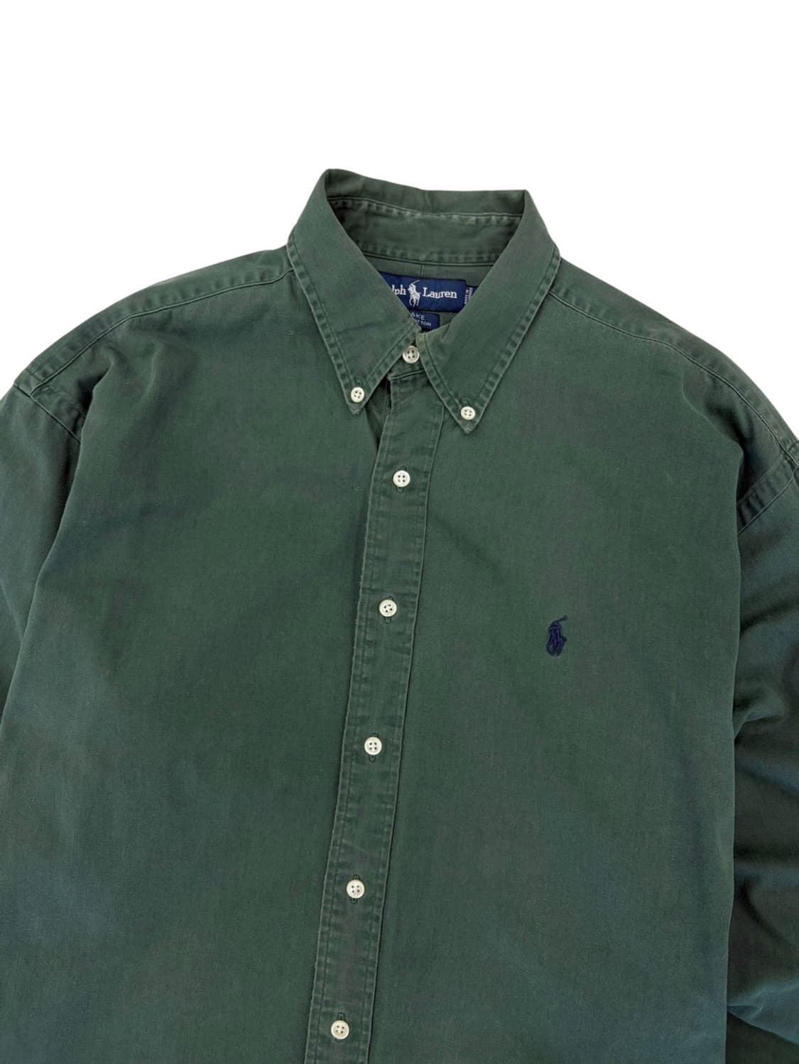 00s 폴로 블레이크 셔츠 다크그린 (L~2XL) 상품이미지2