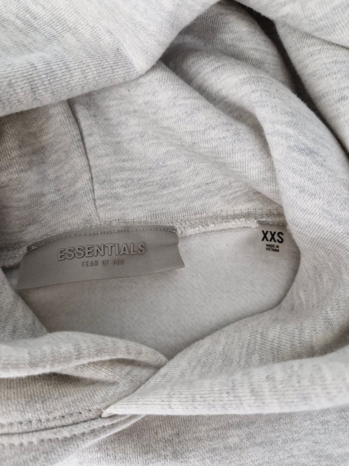 FEAR OF GOD 피어오브갓 에센셜 백로고 기모 후디 릴렉스핏 상품이미지6