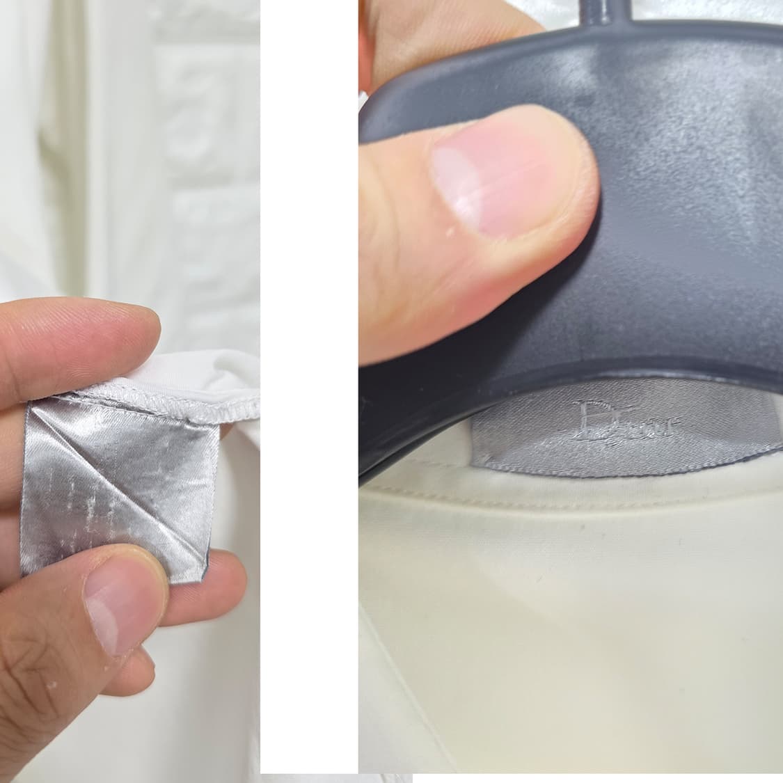 택포) 디올 셔츠 화이트 L  상품이미지2