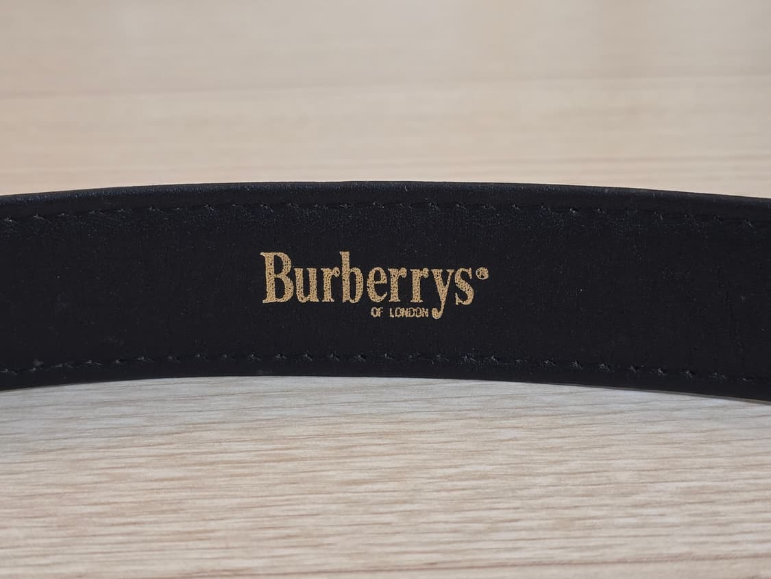 Burberrys 버버리 네이비 노바체크 빈티지 벨트 상품이미지8